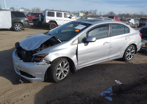 2012 Honda Civic Si z USA, uszkodzony, nr VIN 2HGFB6E55CH704160